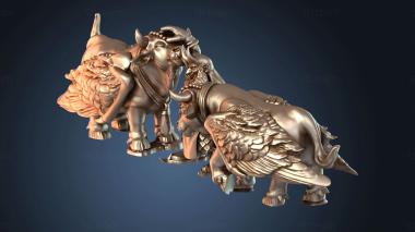 3D модель Пасхальный малыш Телец (STL)