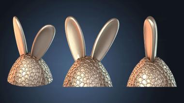 3D model Egg – Bunny Gift Pot (Top) (STL)