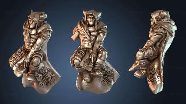 3D модель Эльф-разбойник (STL)