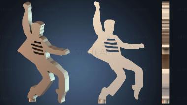 3D модель ЭЛВИССТАНДАРТ Элвис (STL)