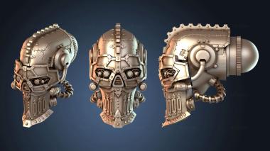 3D model Emperor Titan with Crew – Face Plate (STL)