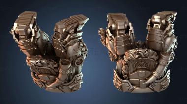 3D model Endre Isklaw on Bear Chariot – Legs (STL)