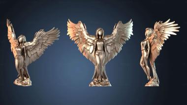 3D model Ethereal Angel Statue (STL)