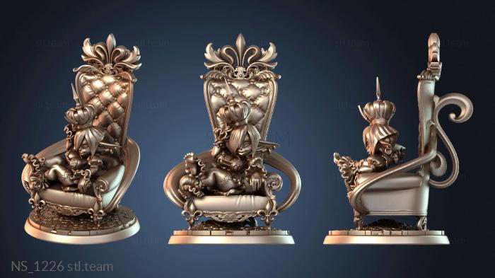 Нестандарт Fantasy Queens Goblin Queen Throne