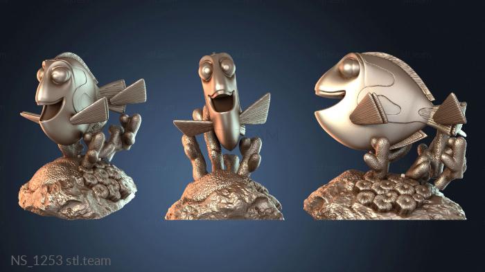 Нестандарт Figurines finding nemo dory