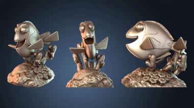 3D модель Фигурки в поисках Немо Дори (STL)