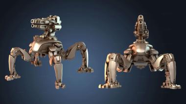 3D model FKMSA CLER DRONE PLASMA KILLER Combat (STL)