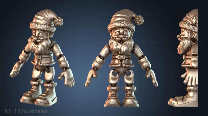 Нестандарт Flexy Santa and Sleigh