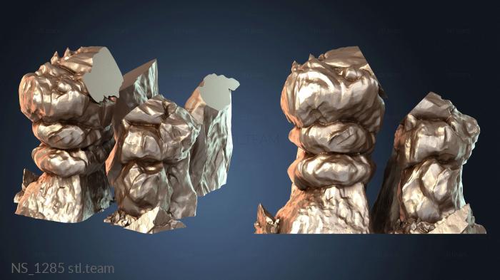 Нестандарт Formation rocheuse enorme plateau terrain