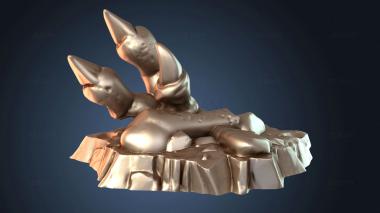 3D model Fossilized Rex noble (STL)