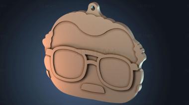 3D model Funko pop style Stan Lee (STL)