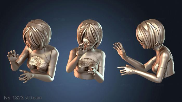 Gally Alita and Nier Automata Concept bold