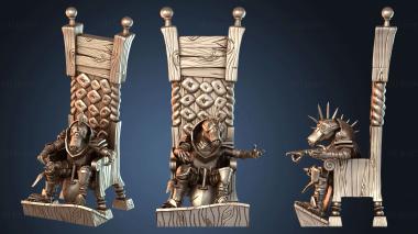 3D model Goblin Caves Commander Kobold Throne (STL)