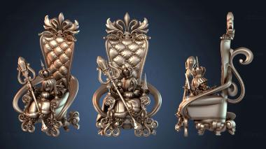 3D model Goblin Queen Dress (STL)