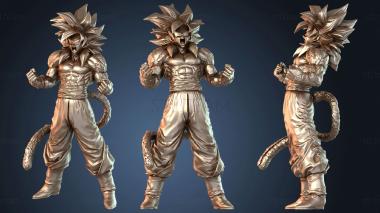 3D model Goku Saiyan (STL)