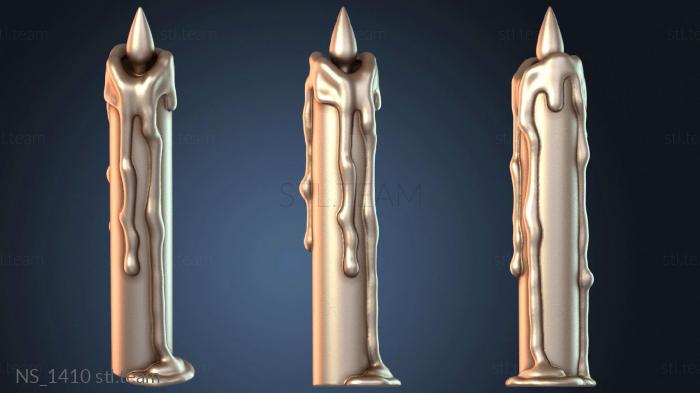 Нестандарт Gothic Candles obsidian