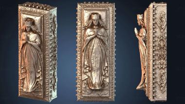 3D model Gravestones Tomb Kit Coffin (STL)