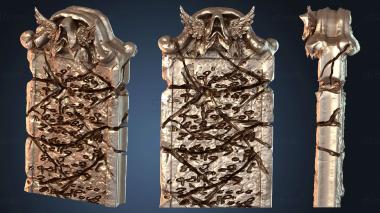 3D model Gravestones Tomb Kit Tombstone large (STL)