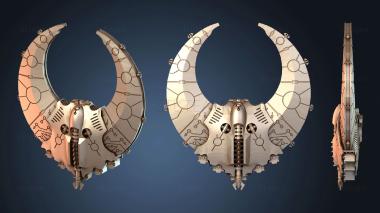 3D модель Зеленый круассан НЕКОЛЛЕКТИВНЫЙ КОЛЛЕКТИВ (STL)