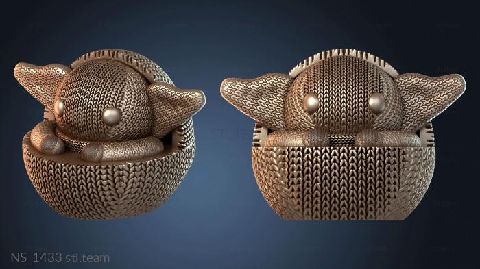 Нестандарт Grogu Figurine