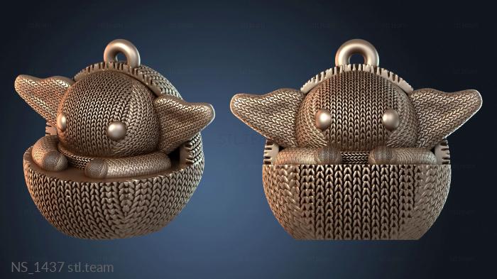 Нестандарт Grogu Ornament