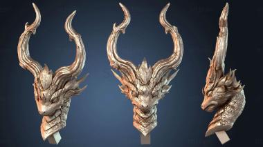 3D model Guardian Leaf Dragon (STL)