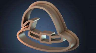 3D model Halloween cutter spooky (STL)