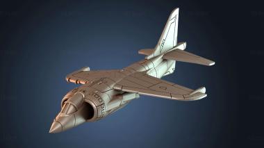 3D модель Хоукер харриер (STL)