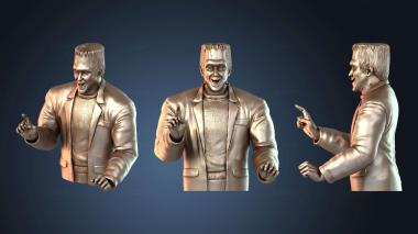 3D model Herman from the munsters (STL)