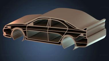 3D model Honda Accord refined (STL)