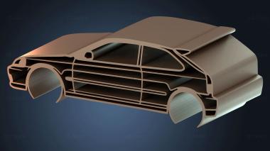 3D model Honda Civic R (STL)