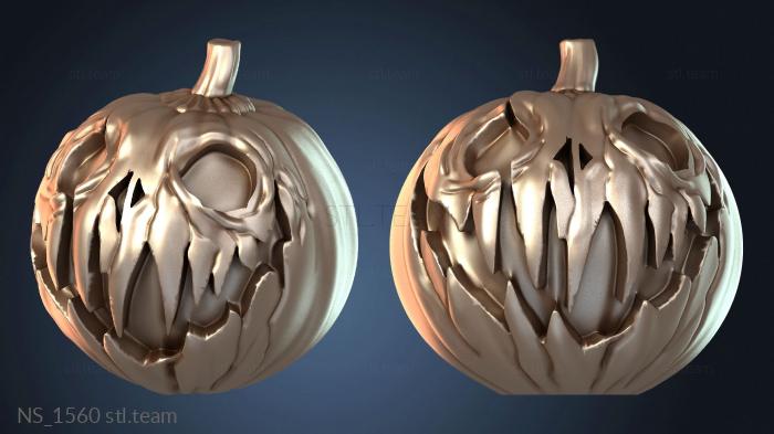 Нестандарт Horseman Jack Lantern haunted