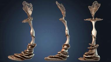 3D модель Дама в вуали (STL)