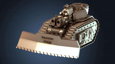 3D модель Незаконный плазменный танк футуристический (STL)