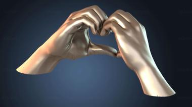 3D model Heart-shaped (STL)