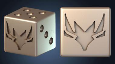 3D model Jackals Dice mystic (STL)