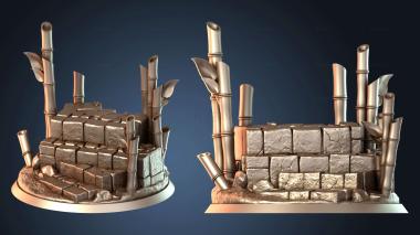 3D модель Япония боится тигра (STL)