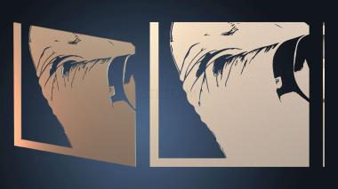 3D модель Тень Джона Уика (STL)