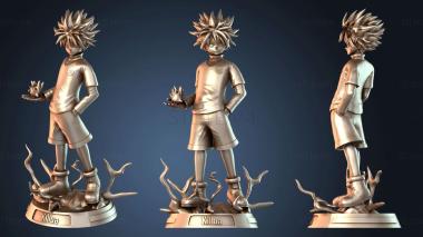 3D модель Киллуа Золдик Хантер и (STL)