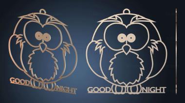 3D model Lechuzas Gufo (STL)