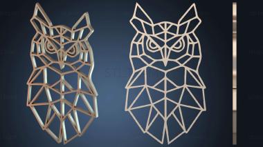 3D model Lechuzas Owl D nocturnal (STL)