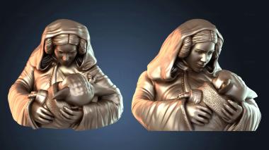 3D модель Лея и Грогу, тендер ко Дню матери V (STL)