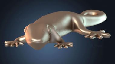 3D model Lezard Porte Cle (STL)