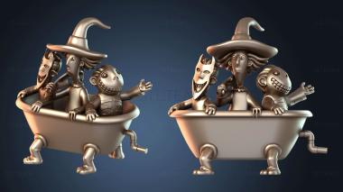 3D model Lock Shock and Barrel in Tub (STL)