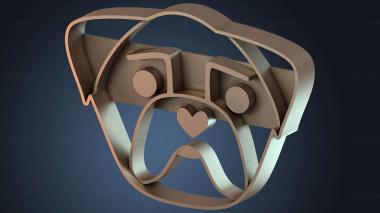 3D модель Формочка для печенья «Любовь» (STL)