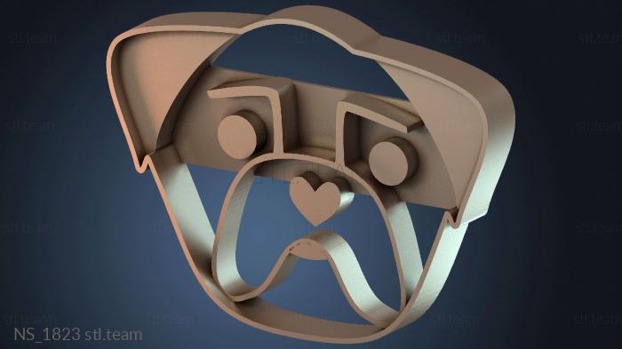 Нестандарт Сладкая помада Love Cookie Cutter