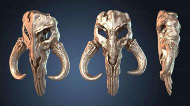 3D модель Мандалорский череп (STL)