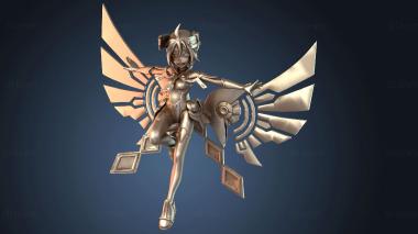 3D model Manga Angel Zsketch (STL)