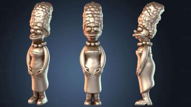 3D model Marge Simpson (STL)