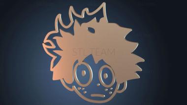 3D модель Мидория (STL)